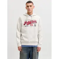 Jack & Jones Sudadera rojo / negro / blanco moteado