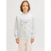 Jack & Jones Junior Sudadera mezcla de colores / blanco