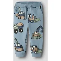 Name it Pantalón 'NMMKark' arena / azul ahumado / verde pastel / negro
