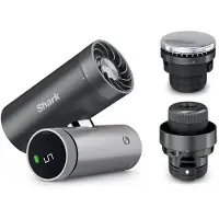 Shark Ventilador de mano portátil ChillPill, 3 funciones en Negro | FA022EU | de SharkNinja