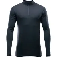 Devold - Breeze Half Zip Neck - Ropa interior merino size M, negro/azul