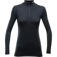 Devold - Breeze Woman Half Zip Neck - Ropa interior merino size L, negro