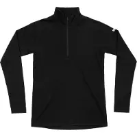 Devold - Women's Breeze Plus Merino 200 Zip Neck - Ropa interior merino size XS, negro