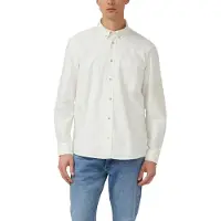 s.Oliver Shirts Offwhite Talla: S | Camisas Casuales Outlet | Hombre | Blanco