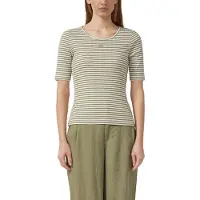 s.Oliver Camiseta oliva / blanco