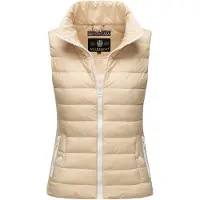 MARIKOO Chaleco 'Reimii' beige claro / blanco