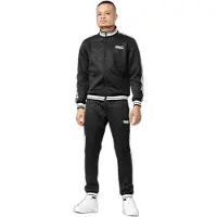 Lonsdale Chándal 'Ashwell' negro / blanco