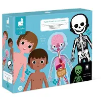 Janod Puzzle Educativo-cuerpo Humano-50 75 100 Piezas