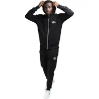 Lonsdale Ropa para correr 'ROTTINGDEAN' negro / blanco