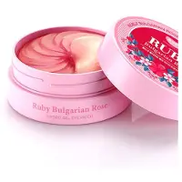 Petitfee - Parche de ojos de rubí koelf y rosa búlgara Koelf Ruby & Bulgarian Rose Eye Patch 60 uds.