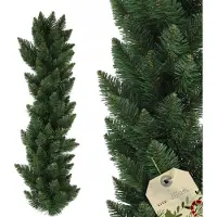 Kadax Guirnalda decorativa para árboles, marca , guirnalda de pino de 112 cm de largo