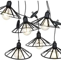 By Lille Vilde Guirnalda de luces LED para exteriores con temporizador