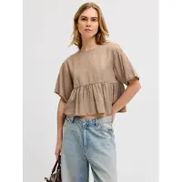 JJXX Blusa 'JXSigrid' taupe