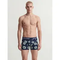 Jack & Jones Calzoncillo boxer 'JACMAUDO' navy / azul oscuro / verde claro / negro