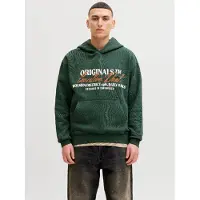 Jack & Jones Jersey caramelo / verde oscuro / blanco