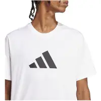 Adidas adidasCamiseta Future Icons 3 Bar Logo L White Hombre