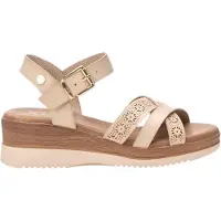 Xti para mujer. 14385105-HIELO Sandalias 143851 blanco (40), 3 a 5cm, Hebilla, Casual, outlet 2026.