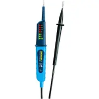 Kopp Probador de tensión con LED, 2 polos, 6-400 V AC/DC