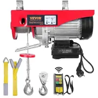 OEM Elevador de cable eléctrico, con control remoto, capacidad de carga desde 250 kg, modelo inalámbrico de 250 kg