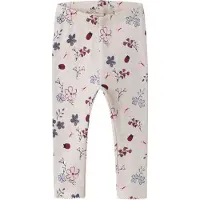 Name it Leggings 'NBFKAMELIA' ecru / zafiro / rosa / rojo oscuro