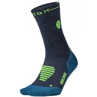 STOX - Hiking Merino Ankle Socks - Calcetines de merino size 40-43, azul