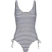 Venice beach Traje de baño 'Summer' azul oscuro / blanco