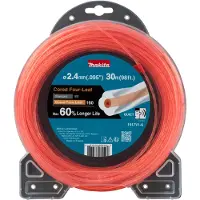 Makita Hilo de corte Cored de cuatro puntas, 2,4 mm x 30 m - 1917V1-6