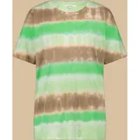 Circle of trust Hailey Tee Crazy Green Talla: L | Camisetas de Seda Outlet | Mujer | Verde