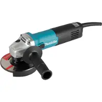 Makita Amoladora angular , 850 W, 125 mm, 2.800-11.000 min-1