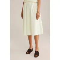 We fashion Skirt Medium Length Light Yellow Talla: 3XL | Faldas Midi Outlet | Mujer | Amarillo