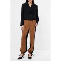 French Connection Vinnie Tailored Cropped Jacket Black Talla: 6 | Blazers Outlet | Mujer | Negro