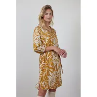 DIDI Tunic Elvi Brown With Oasis Print Talla: 44 | Blusón Outlet | Mujer | Marrón