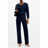 French Connection Ebba Vhari Vnck Jumper Utility Blue Talla: S | Sudaderas con Capucha Outlet | Mujer | Azul