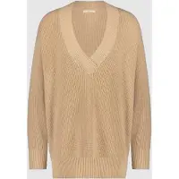 Circle of trust Lorena Knit Powder Beige Talla: S | Sudaderas con Capucha Outlet | Mujer | Marrón
