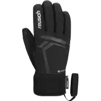 Reusch - Guantes de esquí - Down Spirit GORE-TEX SC Black/Silver de Cuero - Talla 9 - Negro