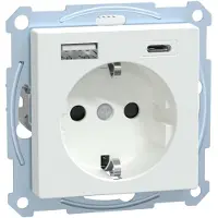 Merten Enchufe con USB MERTEN MEG2367-0325