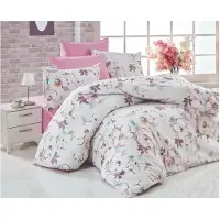 L'essentiel Maison L'Essentiel, Ropa de hogar, Adal - PRL6241, Blanco, Juego de cama, 100% algodón reforzado