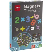 APLI Juego De Números Magnéticos