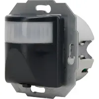 Kopp Sensor de movimiento empotrable, ángulo de detección de 180°, color antracita, grado de protección IP20