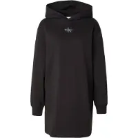 Calvin Klein Jeans Vestido gris oscuro / negro / blanco