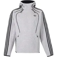 Adidas Originals adidasSUDADERA CON CAPUCHA SPACER TEAMGEIST 26 CUTLINE L Medium Grey Heather Hombre