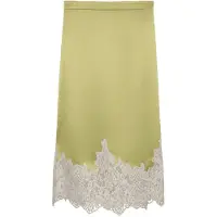 Vero Moda Falda 'VMNovi' crema / kiwi