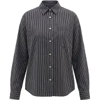 Imily Bela Blusa negro / blanco