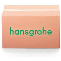 Hansgrohe Cepillo de limpieza para inodoro Logis Uni, con mango, cromado