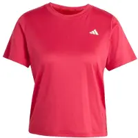 Adidas - Women's Workout Essentials Crew Neck T-Shirt - Camiseta funcional size XL, rojo/fucsia