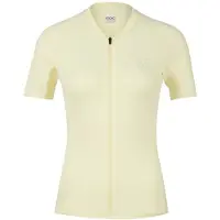 Stoic - Women's DalslandSt. Gravel Jersey S/S - Maillot de ciclismo size L, beige