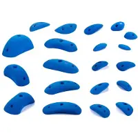 Blue pill - Hard Boulder - Presas de escalada size XS-XL, azul/blanco