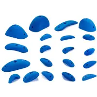 Blue pill - Mixed All - Presas de escalada size XS-XL, azul/blanco