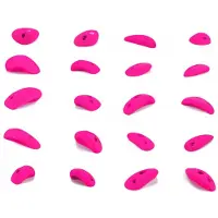 Blue pill - Medium Boulder - Presas de escalada size XS-M, fucsia/blanco