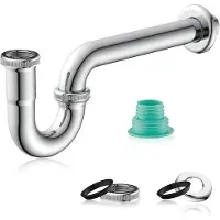 OEM Válvula de desagüe flexible para lavabo, 1 1/4 pulgadas, para baño